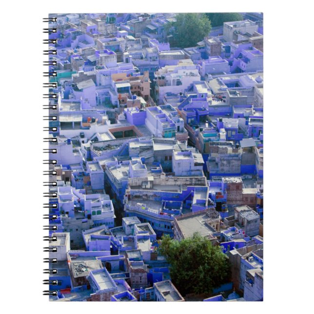 INDIA, Rajasthan, Jodhpur: Blue City of Jodhpur Notebook (Front)