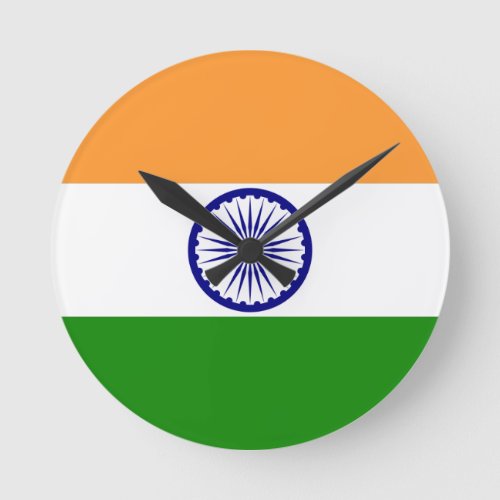 india round clock