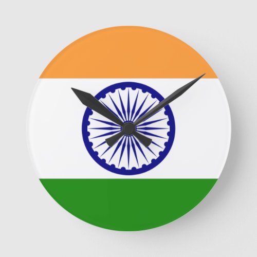 india round clock