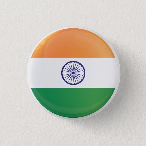 India  Round Icon Flag Button