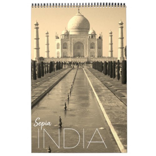 india sepia 2025 calendar