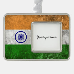 India Silver Plated Framed Ornament