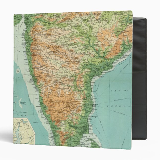 India southern section 3 ring binder (Front/Inside)