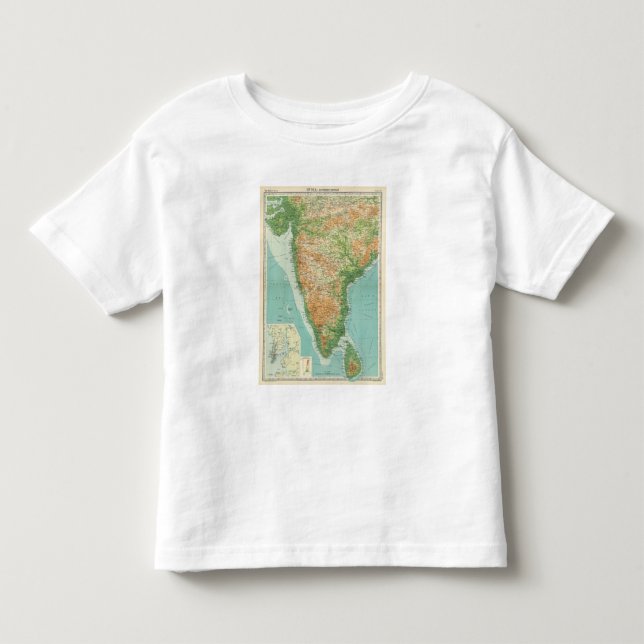India southern section toddler t-shirt (Front)