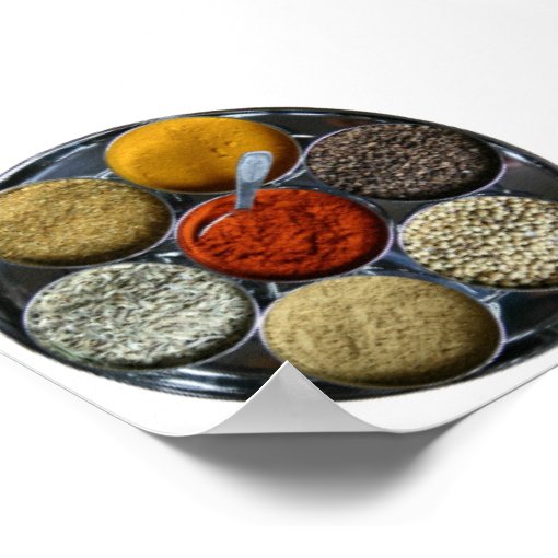 India spice tray poster Zazzle
