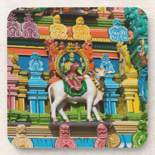 INDIA, Tamil Nadu, Chennai: Kapaleeshwarar Beverage Coaster