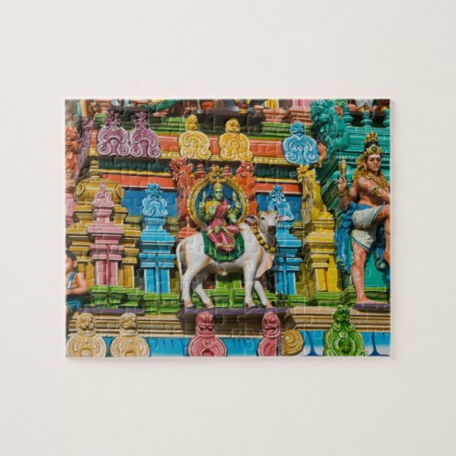 INDIA Tamil Nadu Chennai Kapaleeshwarar Jigsaw Puzzle