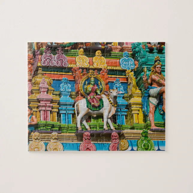 INDIA, Tamil Nadu, Chennai Kapaleeshwarar Jigsaw Puzzle Zazzle