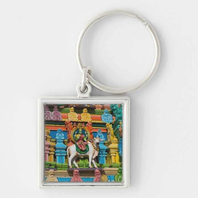 INDIA, Tamil Nadu, Chennai: Kapaleeshwarar Keychain (Front)