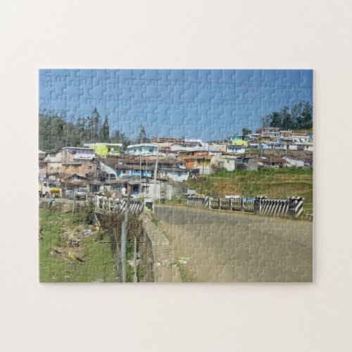 India Tamil Nadu village view puzzle