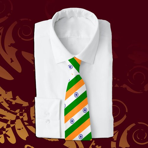 India Ties fashion Indian Flag business Neck Tie