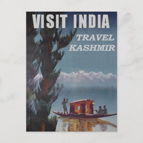 India Travel Postcard