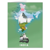 India travel poster (Front)