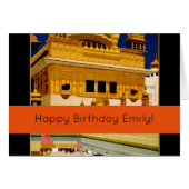 India travel poster indian vintage art (Front Horizontal)