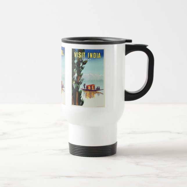 India Travel Poster mugs – choose style (Right)