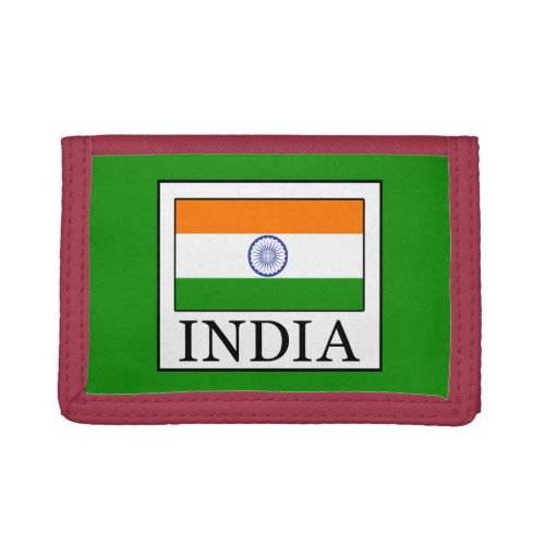 India Trifold Wallet
