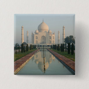 INDIA, Uttar Pradesh, Agra: Taj Mahal, Morning Button