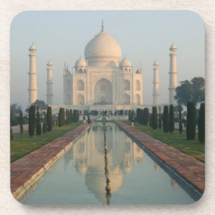 INDIA, Uttar Pradesh, Agra: Taj Mahal, Morning Drink Coaster