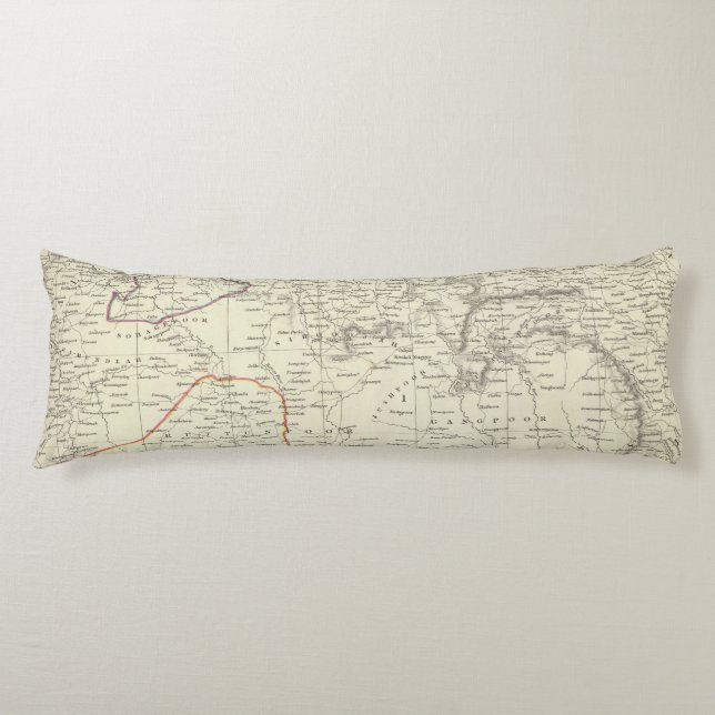 India VII Body Pillow (Front)