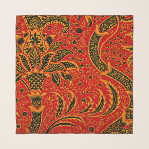 India, vintage pattern by William Morris Scarf