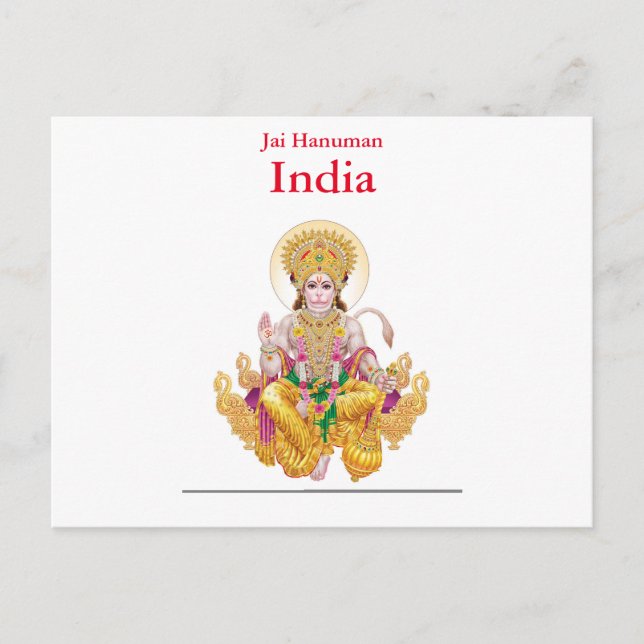 India Vintage Tourism Travel Add Postcard (Front)