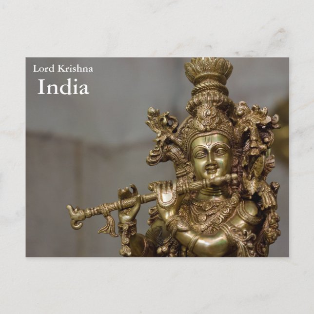 India Vintage Tourism Travel Add Postcard (Front)