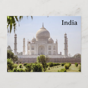 India Vintage Tourism Travel Add Postcard