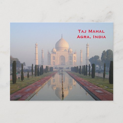 India Vintage Tourism Travel Add Postcard