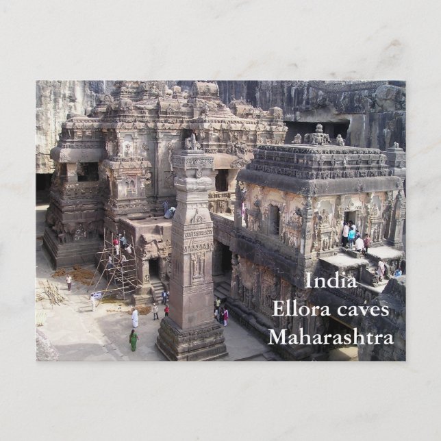 India Vintage Tourism Travel Add Postcard (Front)