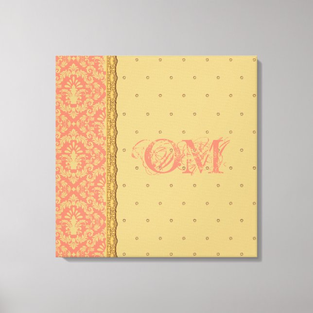 India - Wrapped Canvas Print (Front)