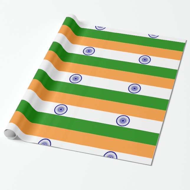 India Wrapping Paper (Unrolled)