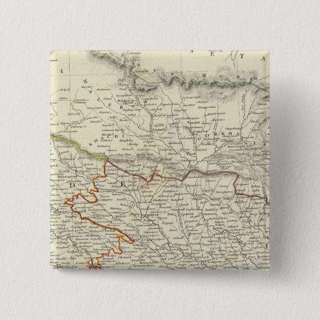 India X Pinback Button (Front)