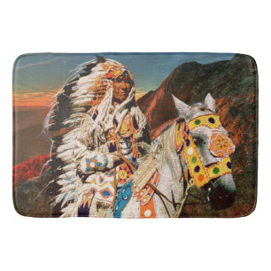 Indian 1B Bath Mats
