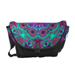 Indian and Chinese Happiness Mandala Messenger Bag at Zazzle