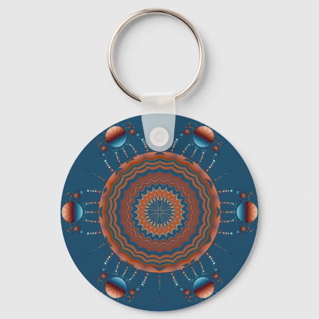 Indian Art  Keychain (Front)