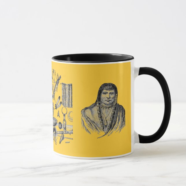 Indian Artifacts Mug (Right)