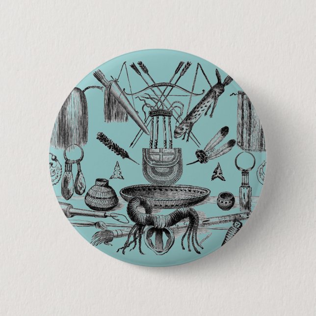 Indian Artifacts utton Button (Front)