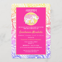 Indian Baby First Rice Annaprashana Ceremony