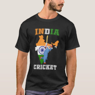 Indian Batsman Shirt India Cricket Cup Fan
