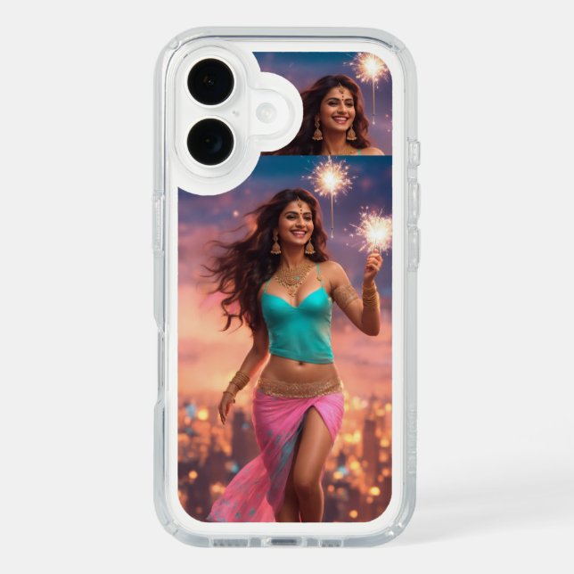 Indian beautiful women speck iPhone case (Front)