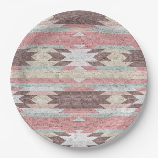 INDIAN BLANKET PAPER PLATES (Front)
