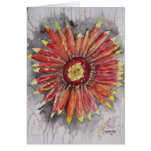 Indian Blanket Wildflower Cards (Front)