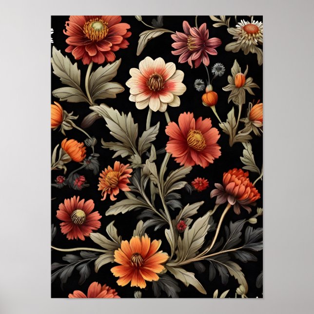 Indian Blanket Wildflower Poster (Front)