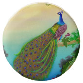 Indian Blue Peacock Dipped Oreo Cookies (Front)