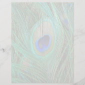 Indian Blue Peacock Feather (Front)