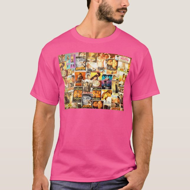Indian Bollywood Super Star Shahrukh Khan With Sup T-Shirt (Front)