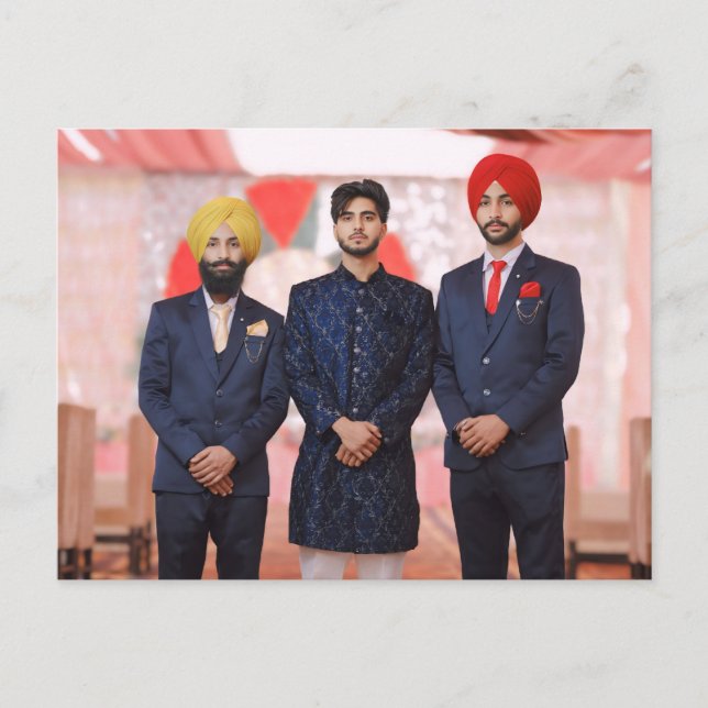 Indian brother  postcard (Front)