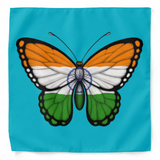 Indian Butterfly Flag Bandana