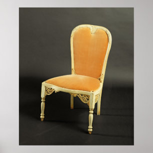 Indian chair, c.1820 poster