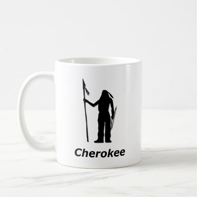 Indian Cherokee Coffee Mug (Left)